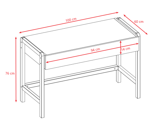 Biurko Victor białe