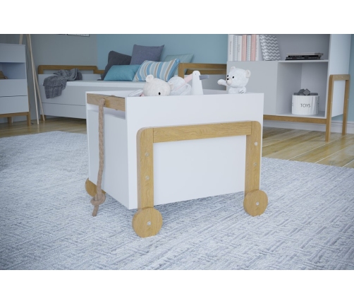 Toy box Victor white