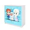 Chest of drawers babydreams white frozen land