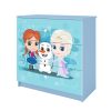 Chest of drawers babydreams blue frozen land