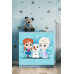 Chest of drawers babydreams blue frozen land