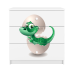 Komoda babydreams biała mały dino
