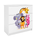 Komoda babydreams biała zoo