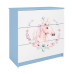 Chest of drawers babydreams blue horse