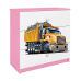 Komoda babydreams różowa ciężarówka