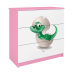 Komoda babydreams różowa mały dino