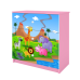 Komoda babydreams różowa safari
