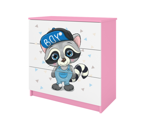 Komoda babydreams różowa szop