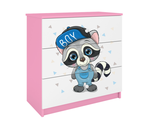 Komoda babydreams różowa szop