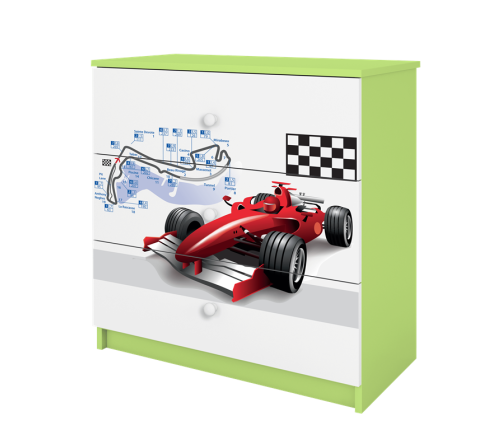 Komoda babydreams zielona formuła