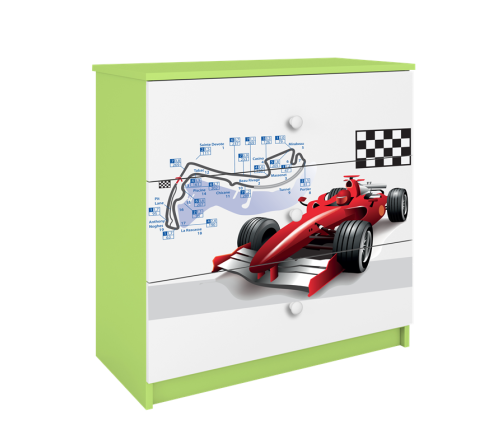 Komoda babydreams zielona formuła