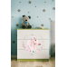 Komoda babydreams zielona konik