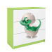 Komoda babydreams zielona mały dino