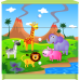 Komoda babydreams zielona safari