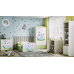 Komoda babydreams zielona słonik