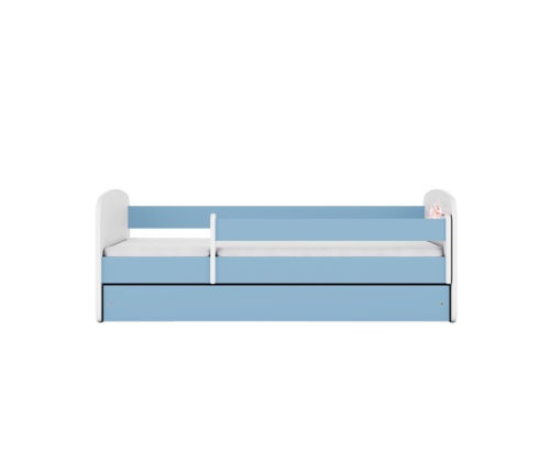 Bed babydreams blue horse without drawer with mattress 160/80