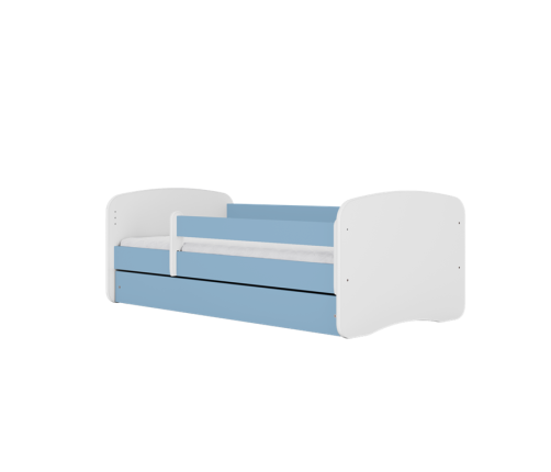 Bed babydreams blue horse without drawer with mattress 180/80