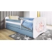 Bed babydreams blue horse without drawer with mattress 180/80
