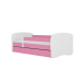 Bed babydreams pink raccoon without drawer with mattress 160/80