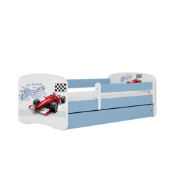 Łóżko babydreams niebieskie formuła bez szuflady materac 140/70 Łóżko babydreams niebieskie formuła bez szuflady materac 140/70