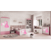 Детская кровать Pink Princess Horse с ящиком с матрасом 160/80