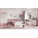 Bed babydreams pink without pattern with drawer with mattress 180/80