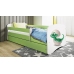 Łóżko babydreams zielone mały dino bez szuflady materac 160/80