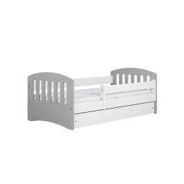 Łóżko classic 1 mix szare bez szuflady materac 140/80 Łóżko classic 1 mix szare bez szuflady materac 140/80