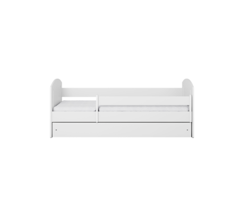 Łóżko classic 2 białe z szufladą materac 160/80