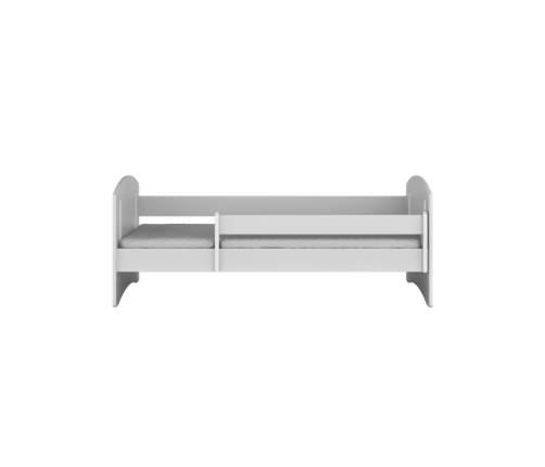 Łóżko classic 2 różowe bez szuflady materac 160/80