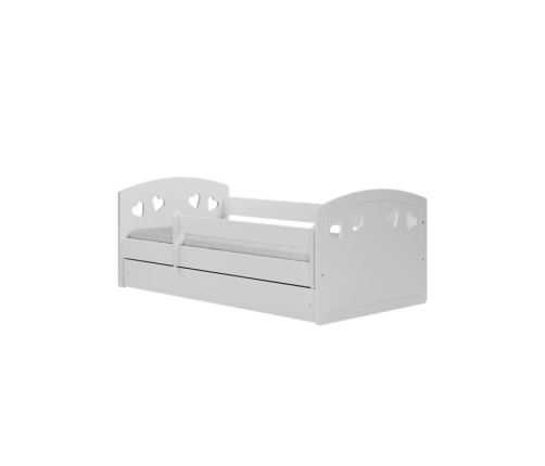 Łóżko Julia białe z szufladą materac 140/80