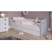 Bed Julia mix grey without drawer with mattress 140/80