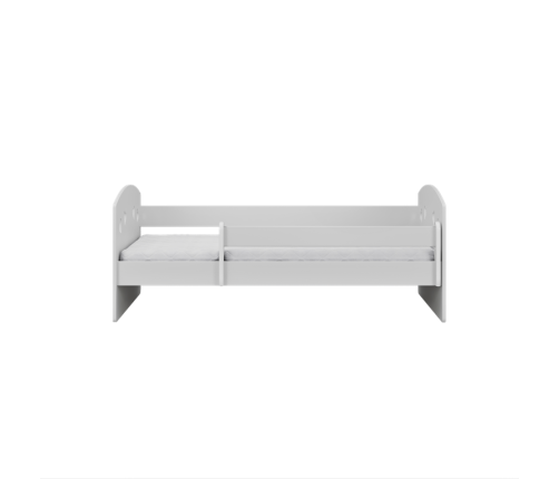 Bed Julia mix grey without drawer with mattress 160/80