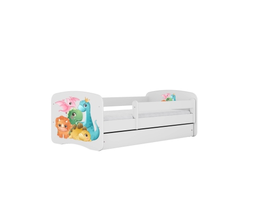 Bed babydreams blue tiny dinos with drawer with mattress 160/80