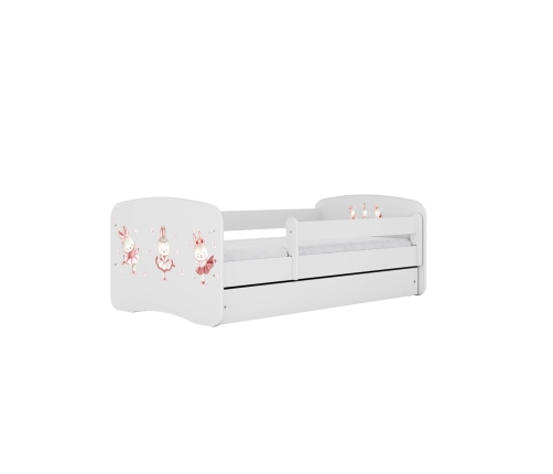 Bed babydreams blue bunnies with butterflies with drawer with mattress 180/80