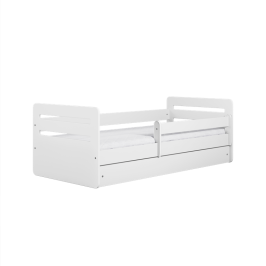 Łóżko tomi białe bez szuflady materac 160/80