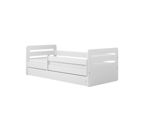 Łóżko tomi białe z szufladą materac 160/80