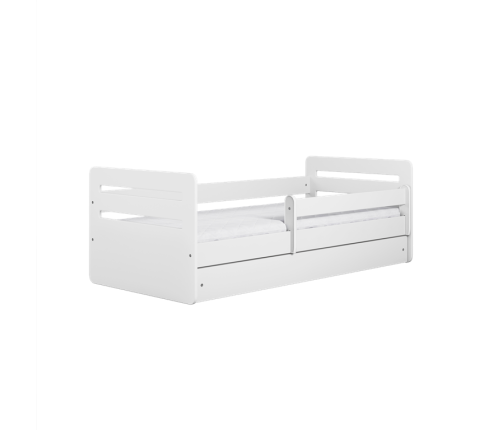 Łóżko tomi białe z szufladą materac 160/80