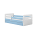 Łóżko tomi niebieskie z szufladą materac 160/80