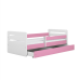 Łóżko Tomi różowe z szufladą materac 180/80