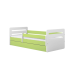 Łóżko tomi zielone z szufladą materac 140/80