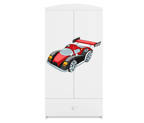Szafa babydreams biała auto wyścigowe