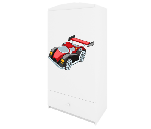 Szafa babydreams biała auto wyścigowe