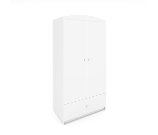 Szafa Babydreams biała bez wzoru