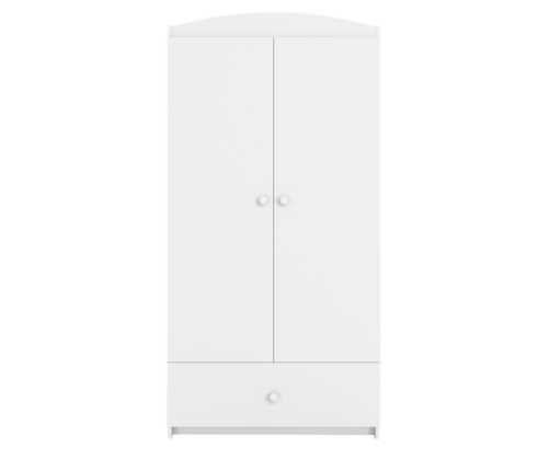 Szafa Babydreams biała bez wzoru