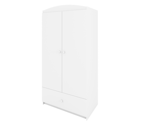 Szafa Babydreams biała bez wzoru