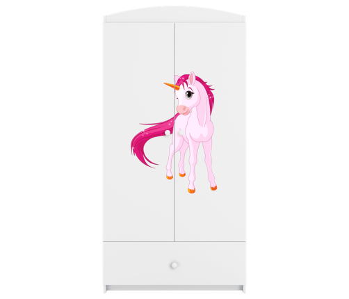 Szafa babydreams biała jednorożec