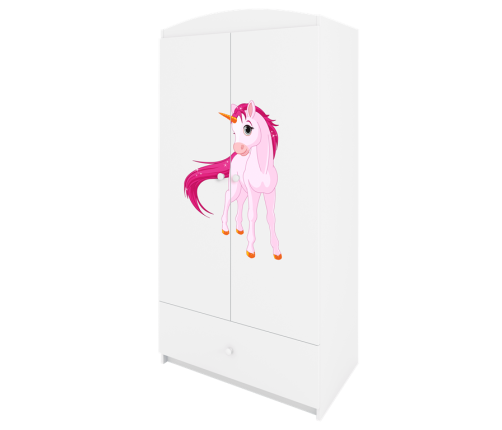 Szafa babydreams biała jednorożec