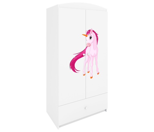 Szafa babydreams biała jednorożec