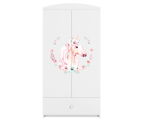 Szafa babydreams biała konik